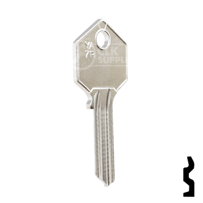 Uncut Key Blank | Yale | H997ER Office Furniture-Mailbox Key Ilco