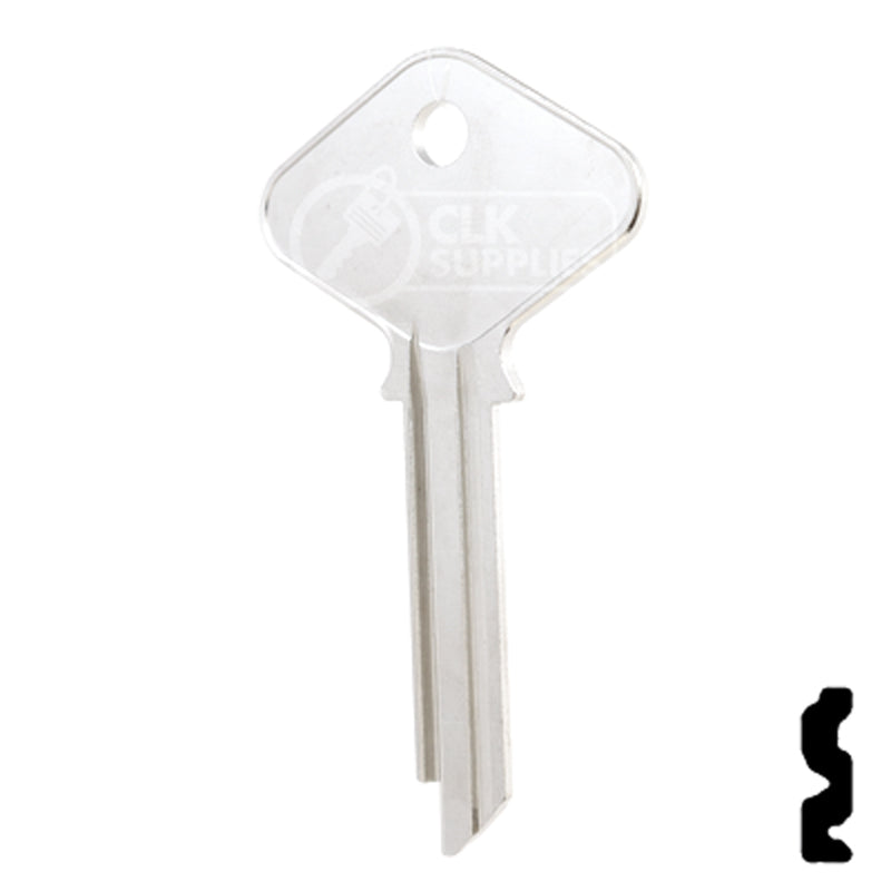 Uncut Key Blank | Yale | H998SA Office Furniture-Mailbox Key Ilco