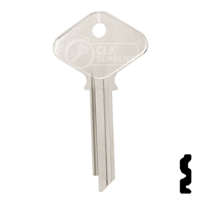 Uncut Key Blank | Yale | H998SA Office Furniture-Mailbox Key Ilco