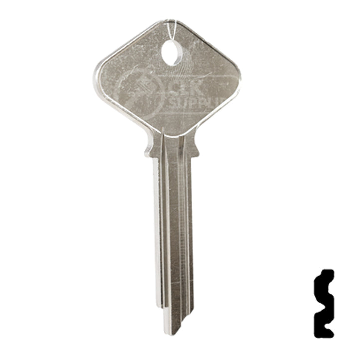 Uncut Key Blank | Yale | H998SA Office Furniture-Mailbox Key Ilco