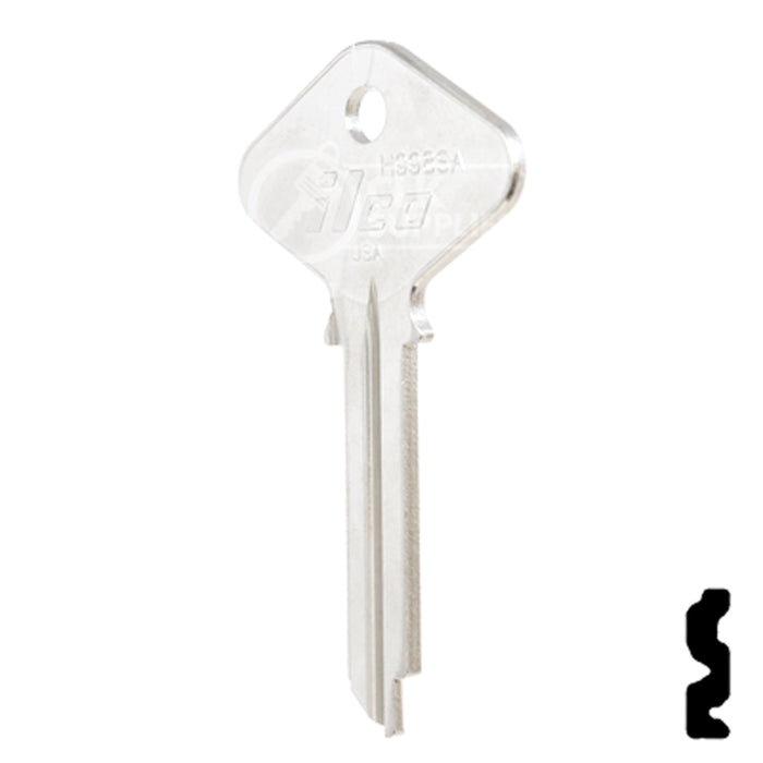 Uncut Key Blank | Yale | H998SA Office Furniture-Mailbox Key Ilco