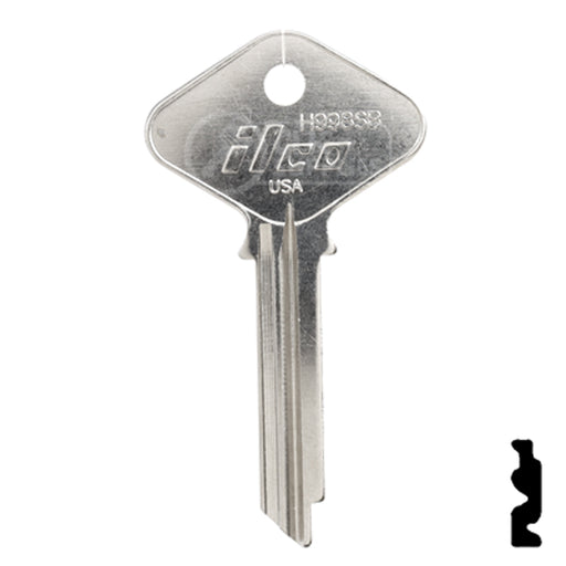 Uncut Key Blank | Yale | H998SB Office Furniture-Mailbox Key Ilco