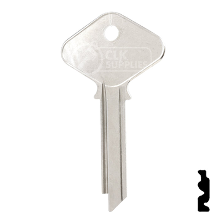 Uncut Key Blank | Yale | H998SB Office Furniture-Mailbox Key Ilco