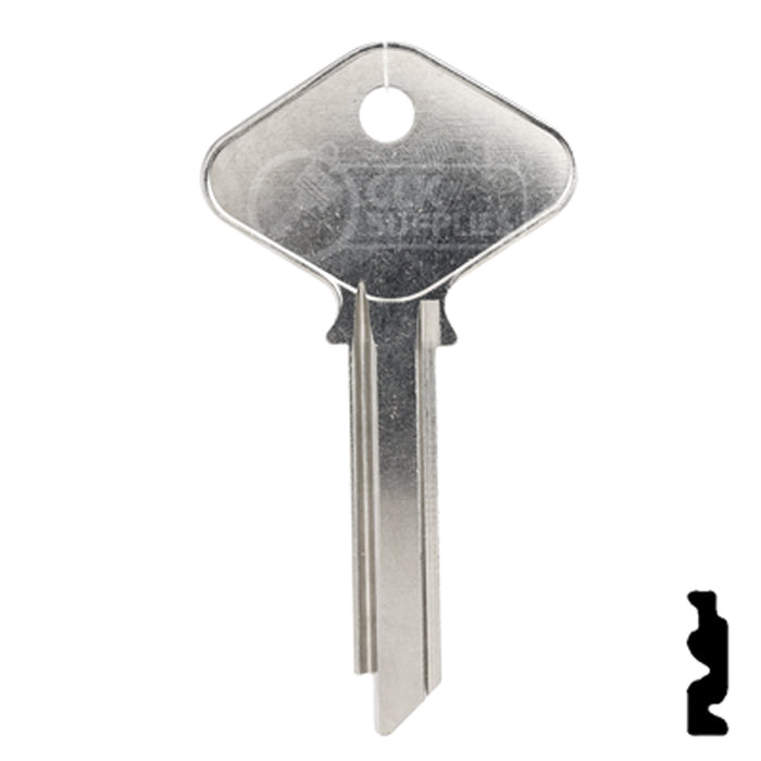 Uncut Key Blank | Yale | H998SB Office Furniture-Mailbox Key Ilco