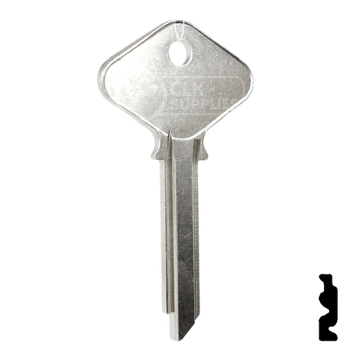 Uncut Key Blank | Yale | H998SB Office Furniture-Mailbox Key Ilco