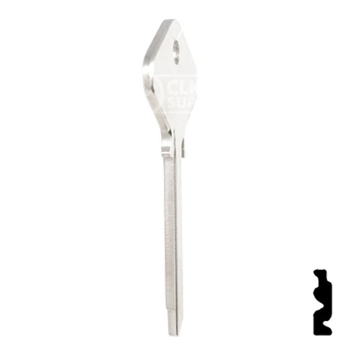 Uncut Key Blank | Yale | H998SB Office Furniture-Mailbox Key Ilco