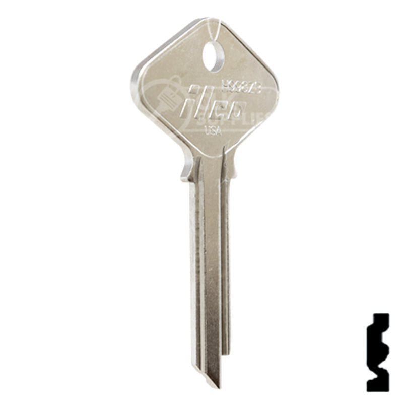 Uncut Key Blank | Yale | H998ZB Office Furniture-Mailbox Key Ilco