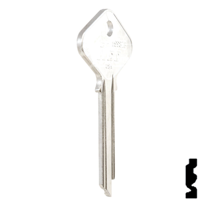 Uncut Key Blank | Yale | H998ZB Office Furniture-Mailbox Key Ilco