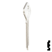Uncut Key Blank | Yale | H998ZB Office Furniture-Mailbox Key Ilco