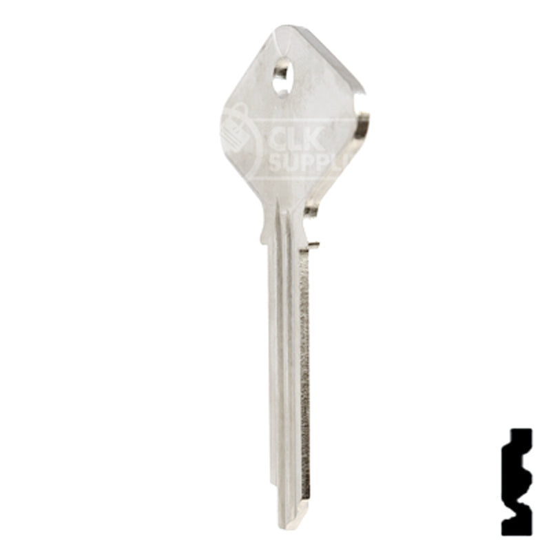 Uncut Key Blank | Yale | H998ZB Office Furniture-Mailbox Key Ilco