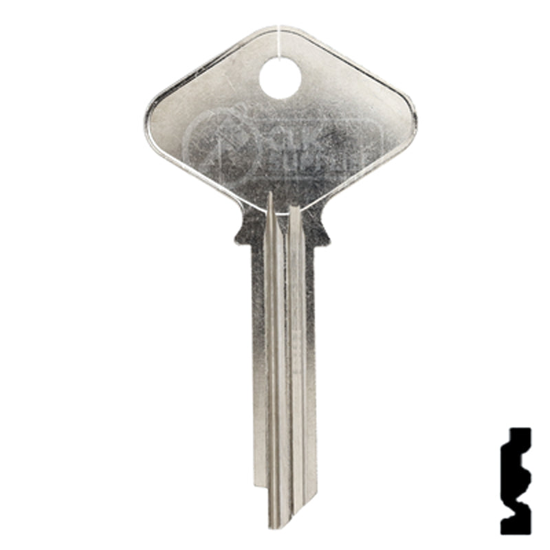 Uncut Key Blank | Yale | H998ZB Office Furniture-Mailbox Key Ilco