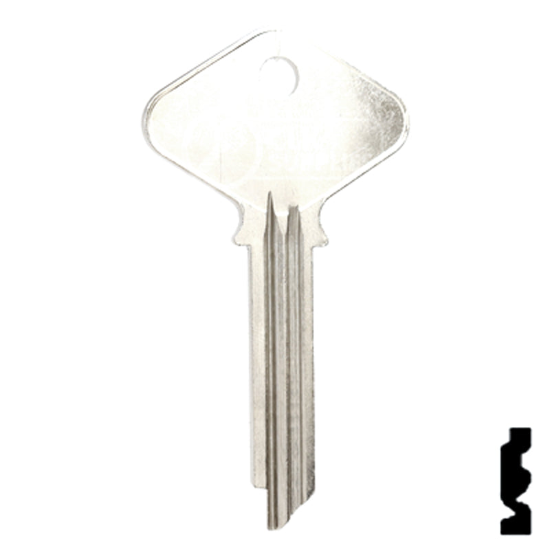 Uncut Key Blank | Yale | H998ZB Office Furniture-Mailbox Key Ilco