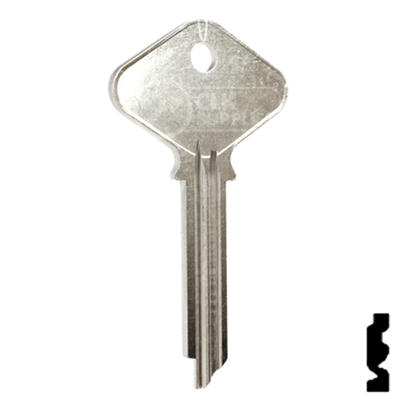 Uncut Key Blank | Yale | H998ZB Office Furniture-Mailbox Key Ilco
