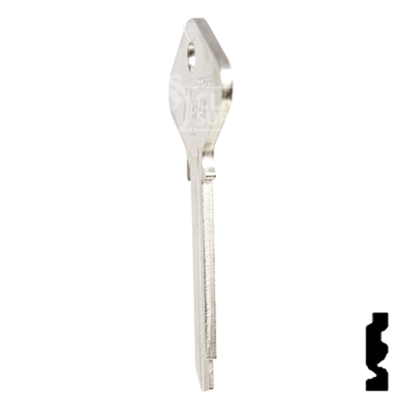 Uncut Key Blank | Yale | H998ZB Office Furniture-Mailbox Key Ilco