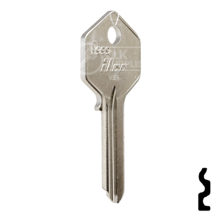 Uncut Key Blank | Yale | H999 Office Furniture-Mailbox Key Ilco