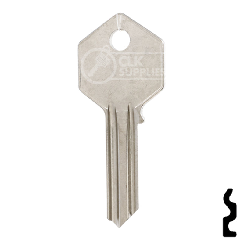 Uncut Key Blank | Yale | H999 Office Furniture-Mailbox Key Ilco