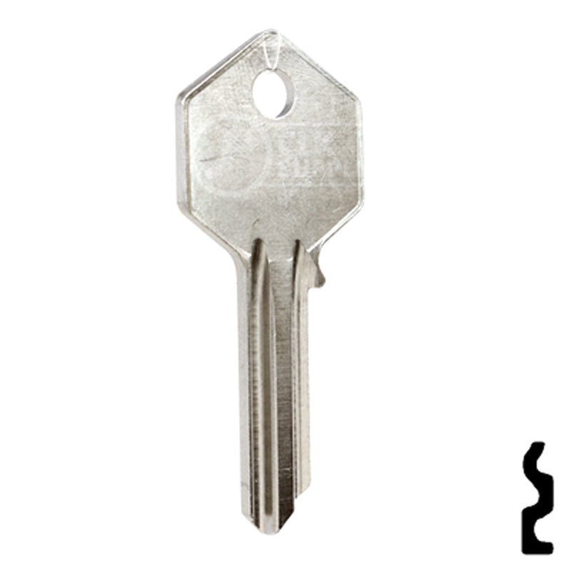 Uncut Key Blank | Yale | H999 Office Furniture-Mailbox Key Ilco