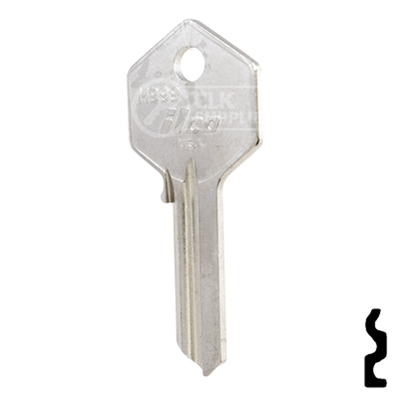 Uncut Key Blank | Yale | H999 Office Furniture-Mailbox Key Ilco