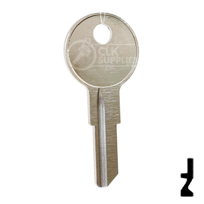 Uncut Key Blank | Yale, Hudson | 01122B, Y103 Office Furniture-Mailbox Key Ilco