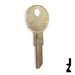 Uncut Key Blank | Yale, Hudson | 01122B, Y103 Office Furniture-Mailbox Key Ilco