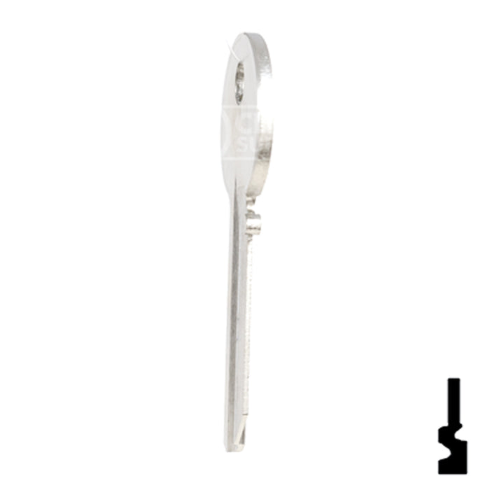 Uncut Key Blank | Yale | J997MR Office Furniture-Mailbox Key Ilco