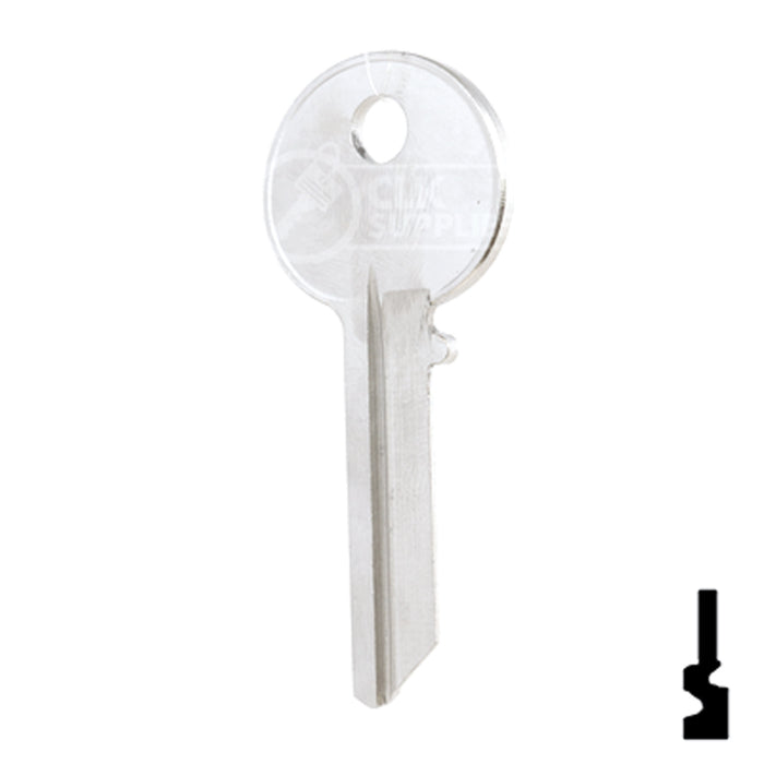 Uncut Key Blank | Yale | J997MR Office Furniture-Mailbox Key Ilco