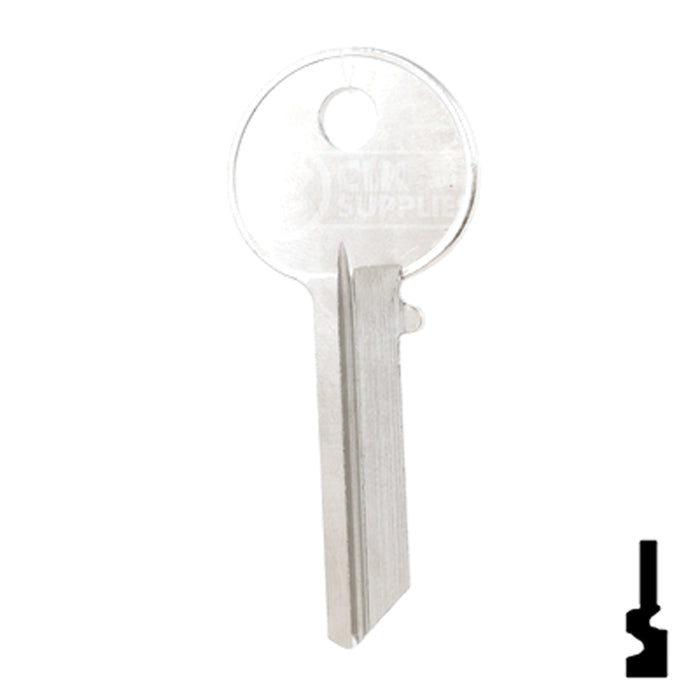 Uncut Key Blank | Yale | J997MR Office Furniture-Mailbox Key Ilco