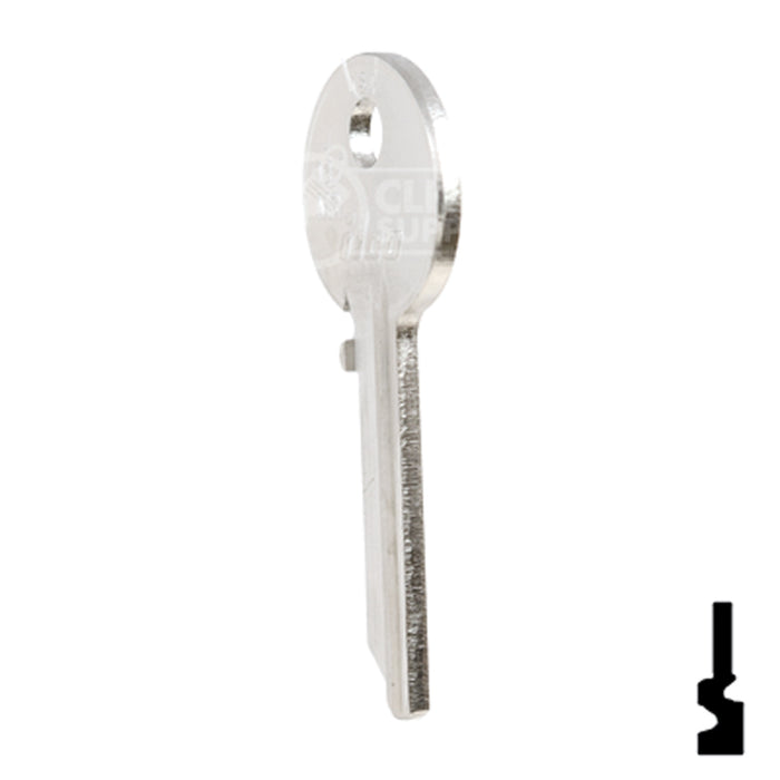 Uncut Key Blank | Yale | J997MR Office Furniture-Mailbox Key Ilco