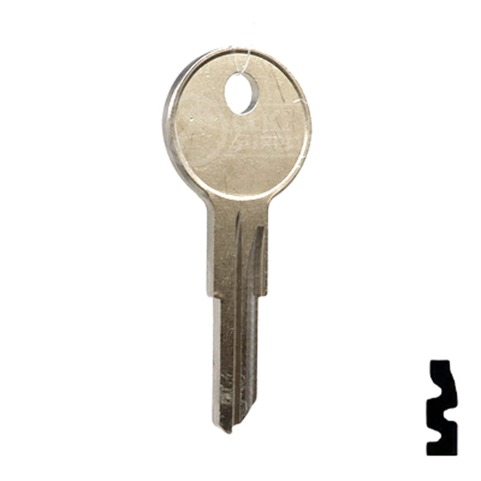 Uncut Key Blank | Yale | L1122AR Office Furniture-Mailbox Key Ilco