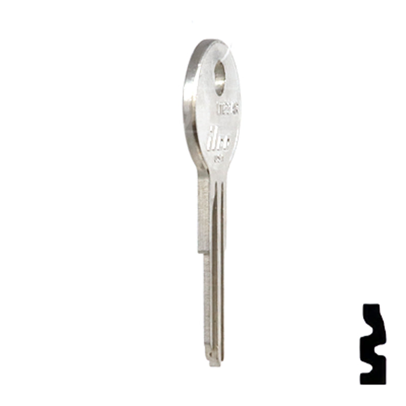 Uncut Key Blank | Yale | L1122AR Office Furniture-Mailbox Key Ilco