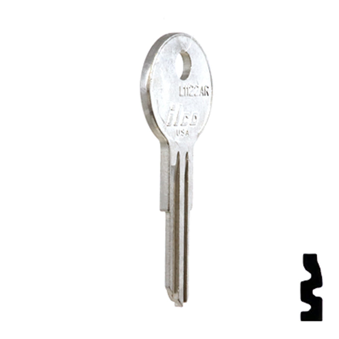 Uncut Key Blank | Yale | L1122AR Office Furniture-Mailbox Key Ilco