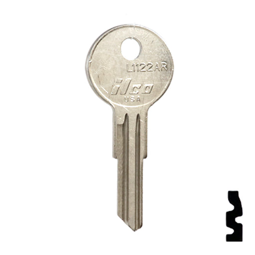 Uncut Key Blank | Yale | L1122AR Office Furniture-Mailbox Key Ilco