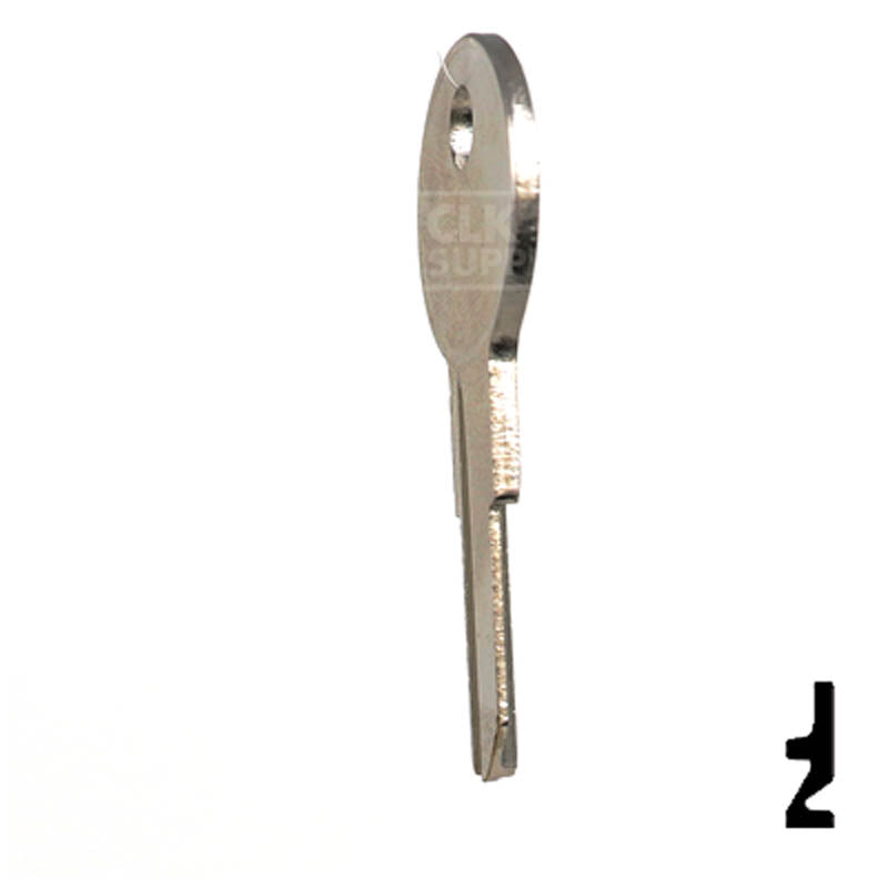 Uncut Key Blank | Yale | O1122BE Office Furniture-Mailbox Key Ilco