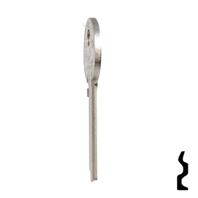 Uncut Key Blank | Yale | O997E Office Furniture-Mailbox Key Ilco