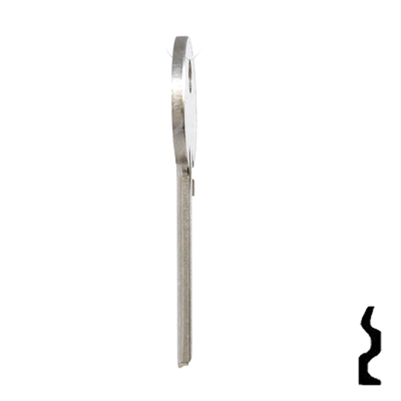 Uncut Key Blank | Yale | O997E Office Furniture-Mailbox Key Ilco