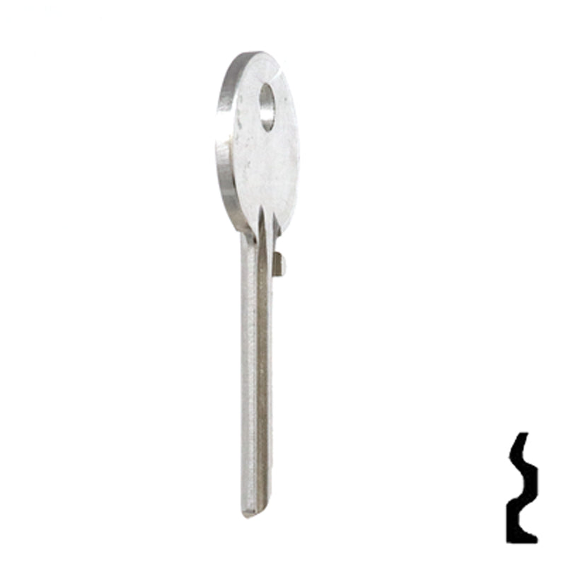 Uncut Key Blank | Yale | O997E Office Furniture-Mailbox Key Ilco