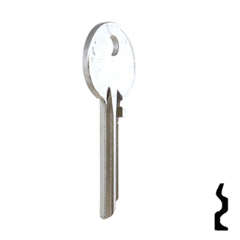 Uncut Key Blank | Yale | O997E Office Furniture-Mailbox Key Ilco