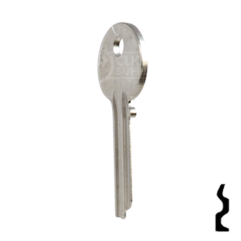 Uncut Key Blank | Yale | O997E Office Furniture-Mailbox Key Ilco