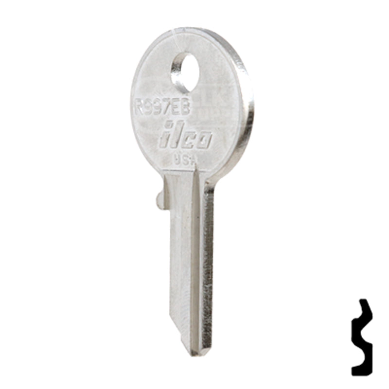 Uncut Key Blank | Yale | R997EB Office Furniture-Mailbox Key Ilco