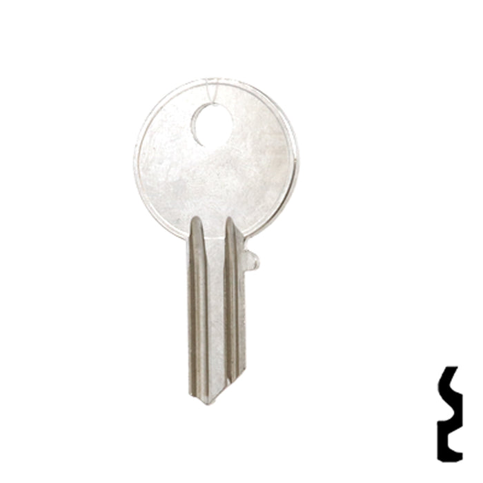Uncut Key Blank | Yale | SX9B Office Furniture-Mailbox Key Ilco