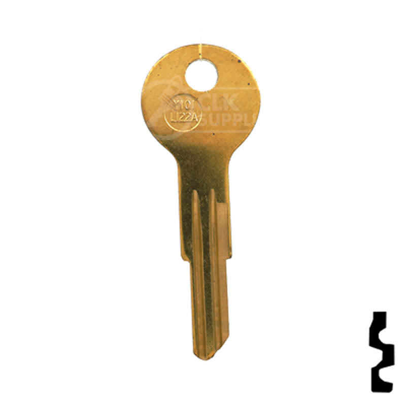 Uncut Key Blank | Yale | Y101, L1122A Office Furniture-Mailbox Key JMA USA