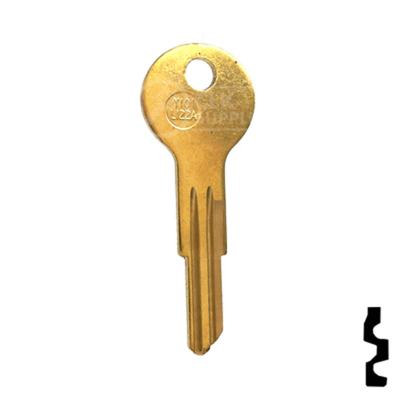 Uncut Key Blank | Yale | Y101, L1122A Office Furniture-Mailbox Key JMA USA