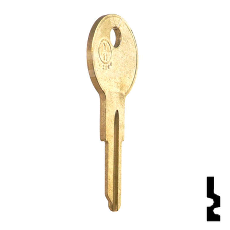 Uncut Key Blank | Yale | Y11, O1122- Very Popular Office Furniture-Mailbox Key JMA USA