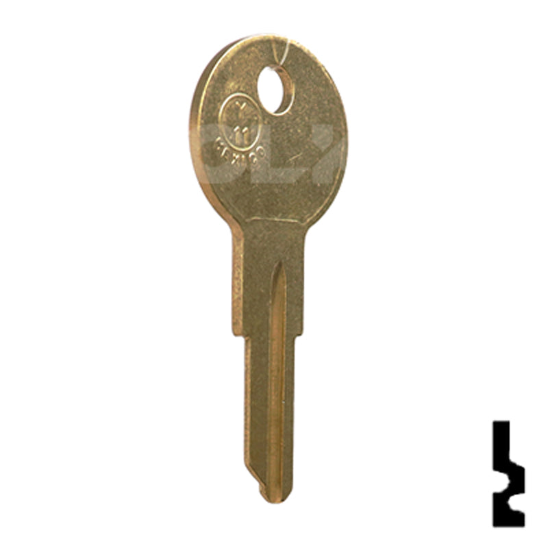 Uncut Key Blank | Yale | Y11, O1122- Very Popular Office Furniture-Mailbox Key JMA USA