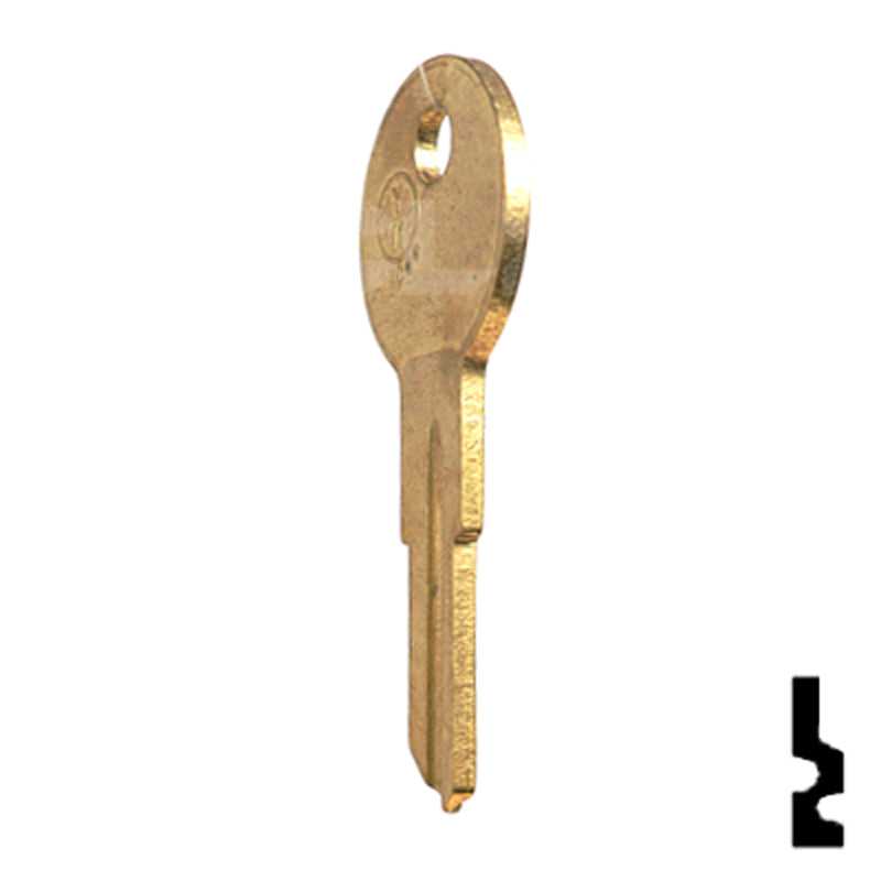 Uncut Key Blank | Yale | Y11, O1122- Very Popular Office Furniture-Mailbox Key JMA USA