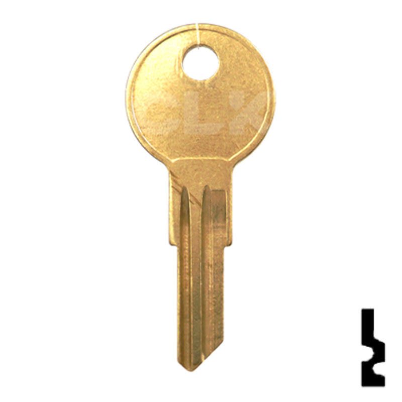 Uncut Key Blank | Yale | Y11, O1122- Very Popular Office Furniture-Mailbox Key JMA USA