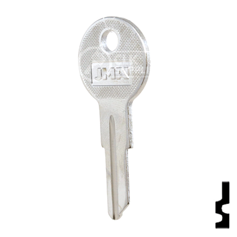 Uncut Key Blank | Yale | Y13-NP,O1122R Office Furniture-Mailbox Key JMA USA