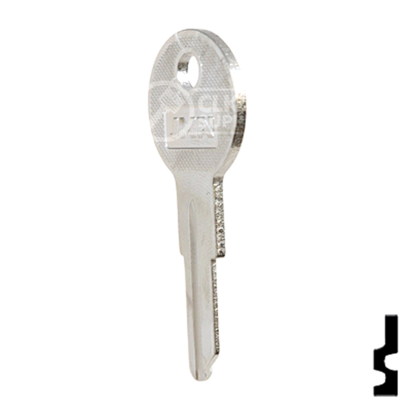 Uncut Key Blank | Yale | Y13-NP,O1122R Office Furniture-Mailbox Key JMA USA