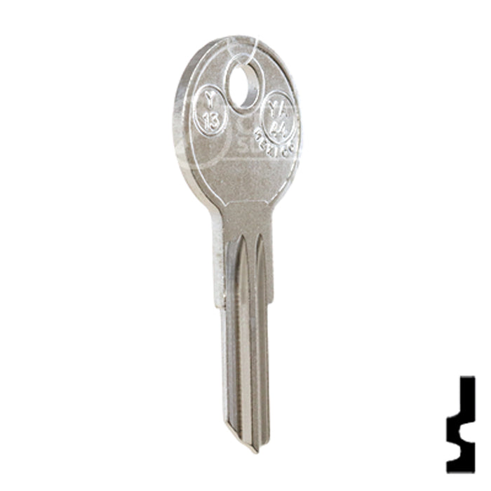 Uncut Key Blank | Yale | Y13-NP,O1122R Office Furniture-Mailbox Key JMA USA