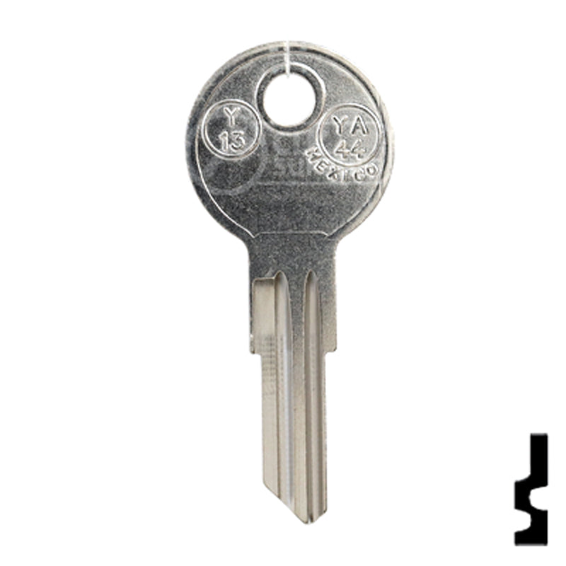 Uncut Key Blank | Yale | Y13-NP,O1122R Office Furniture-Mailbox Key JMA USA
